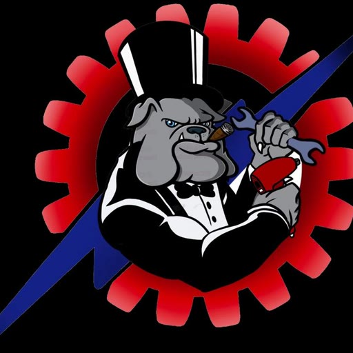 Honest Auto Repair bulldog logo